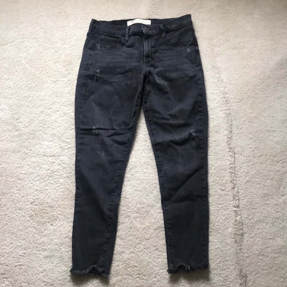 Faded back jeans